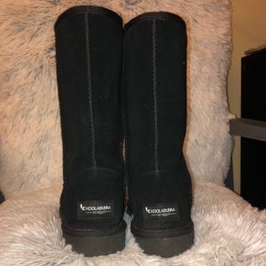 Tall Black Koolaburra by Ugg boots